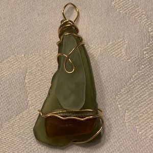 Sea Glass necklace charm